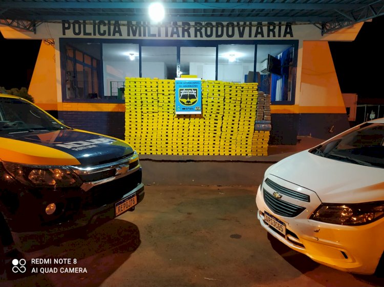 Jovem é preso com mais de 700 quilos de drogas avaliados R$ 1,7 milhão na MS-156