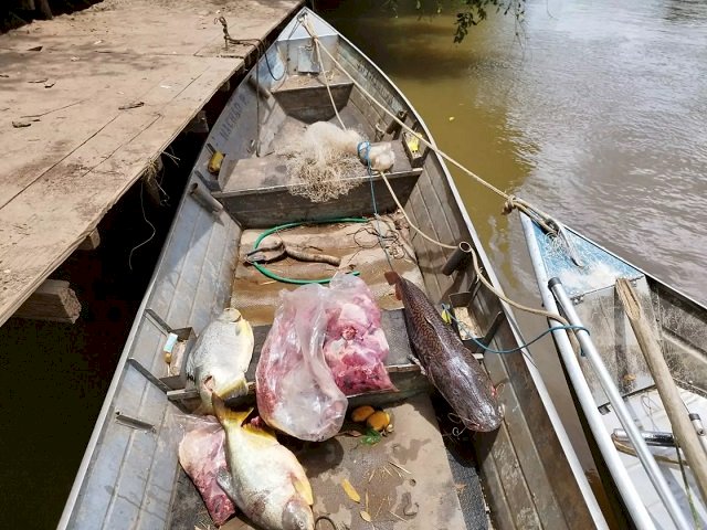 Operação Piracema aplica R$ 31,7 mil em multas e apreende 111 quilos de pescado