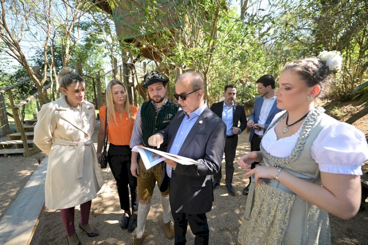 Governador participa do lançamento de parque temático em São Martinho, na região Sul de SC