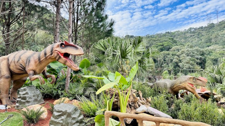 Maior parque de dinossauros do Brasil abre as portas em Balneário Camboriú e vai gerar 100 empregos diretos