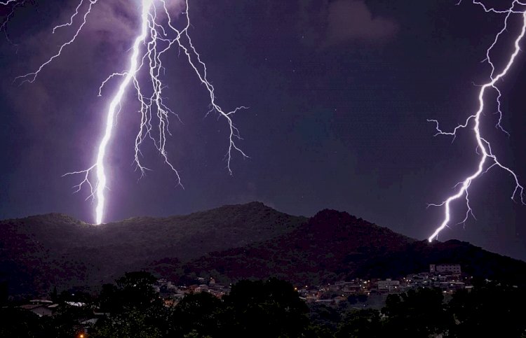 Previsão indica chuvas intensas entre a noite de segunda e a madrugada de terça-feira em todo o estado