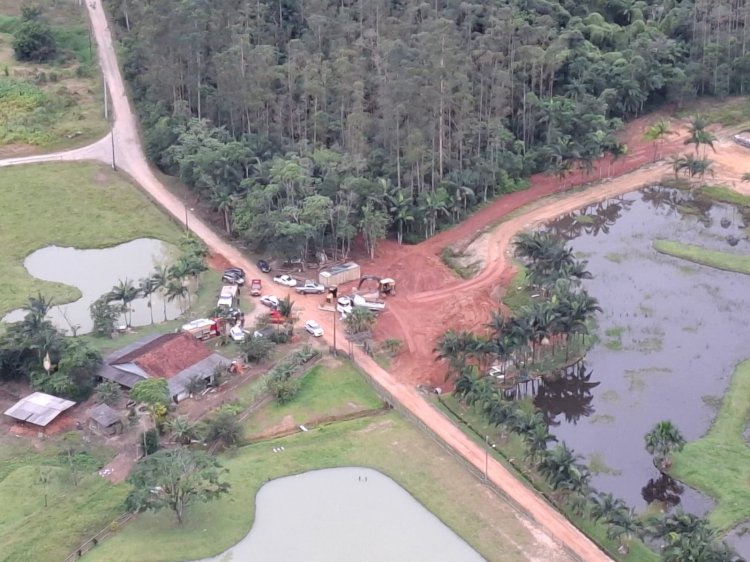 Polícia Científica trabalha na identificação das vítimas de acidente com aeronave em Santa Catarina