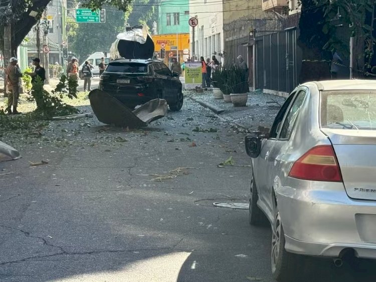 Caminhão-tanque explode e causa estragos em Vila Isabel