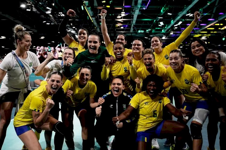 Com show de Gabi Moreschi, Brasil atropela Angola e vai às quartas do handebol nas Olimpíadas