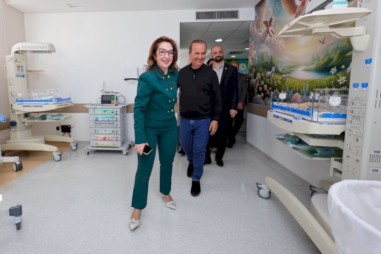 Estado inaugura novos leitos de UTI infantil e ventilação no Hospital Universitário de Joaçaba