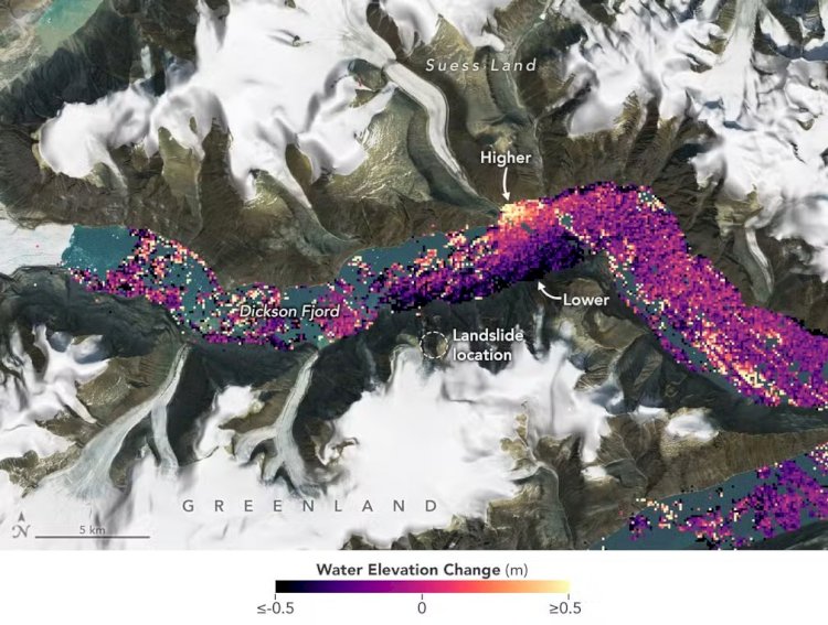 Satélite da Nasa divulga detalhes inéditos do tsunami que fez a Terra vibrar por nove dias